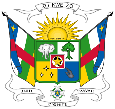 Coat of arms of the Central African Republic