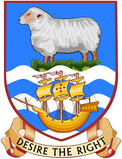 Coat of arms of the Falkland Islands