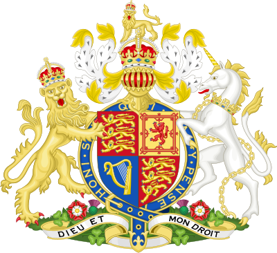 Coat of arms of the United Kingdom