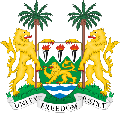 Coat of arms of Sierra Leone