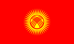 Flag of Kyrgyzstan