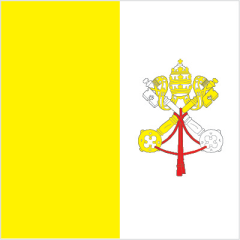 Flag of Holy See (Vatican City)