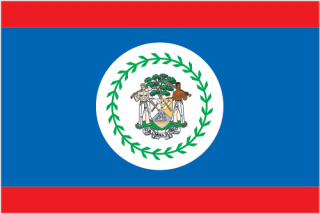 National flag of Belize