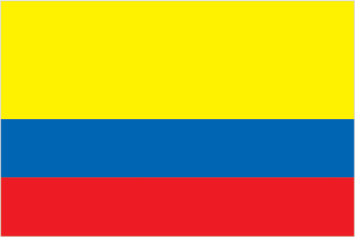 National flag of Colombia