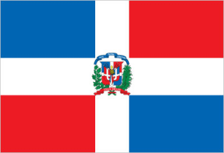 National flag of the Dominican Republic