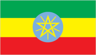 National flag of Ethiopia