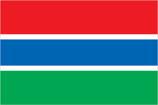 National flag of Gambia
