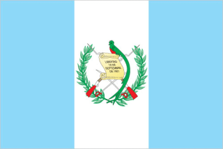 National flag of Guatemala