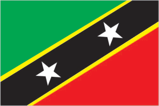 National flag of Saint Kitts and Nevis
