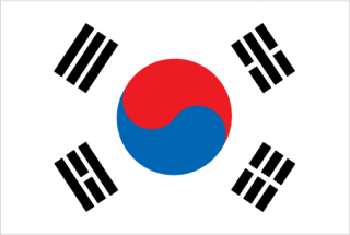 National flag of South Korea