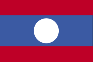 National flag of Laos