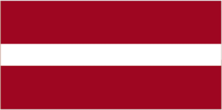 National flag of Latvia