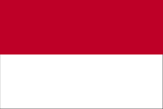 National flag of Monaco