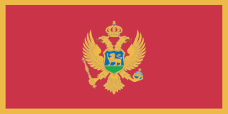 National flag of Montenegro