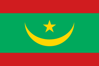 National flag of Mauritania