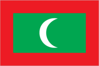 National flag of Maldives