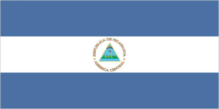 National flag of Nicaragua