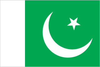 National flag of Pakistan