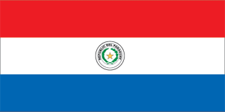 National flag of Paraguay
