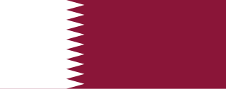 National flag of Qatar