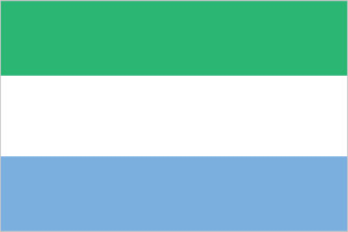 National flag of Sierra Leone