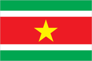 National flag of Suriname