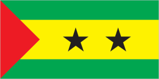 National flag of São Tomé and Príncipe