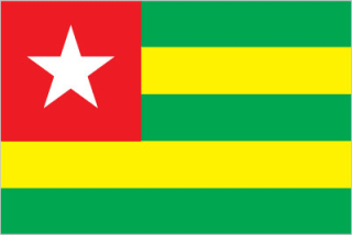 National flag of Togo