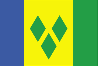 National flag of Saint Vincent and the Grenadines