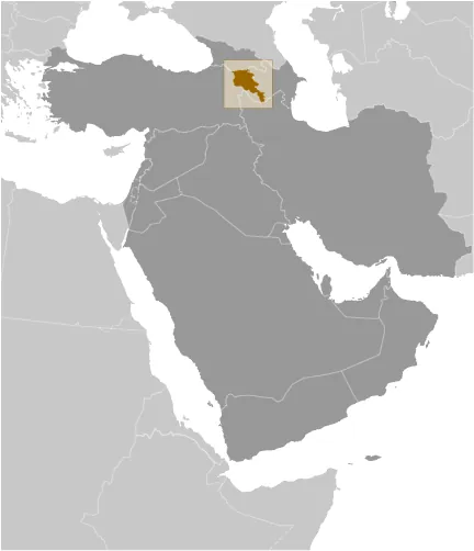 LOCATOR Map of Armenia