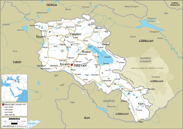 ROAD Map of Armenia