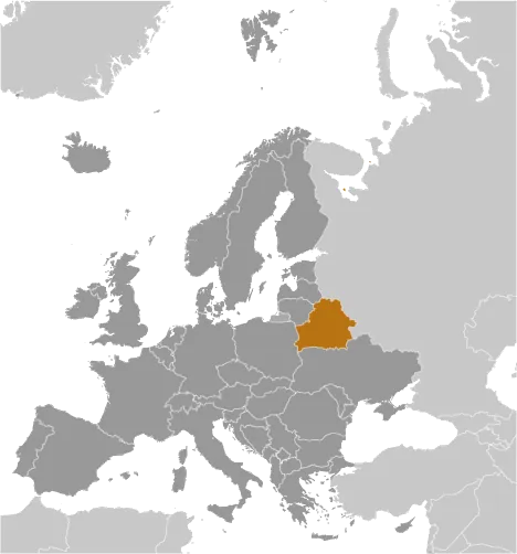 LOCATOR Map of Belarus