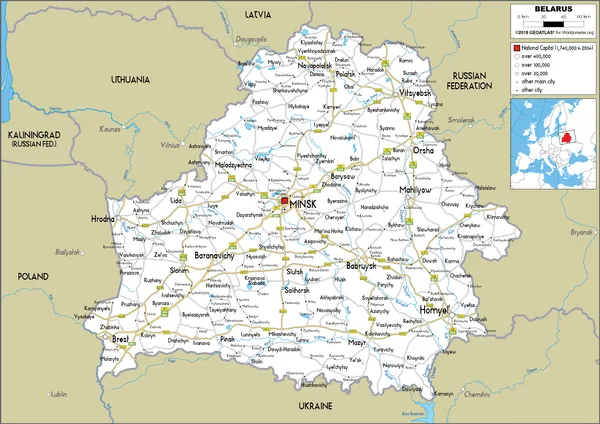 ROAD Map of Belarus