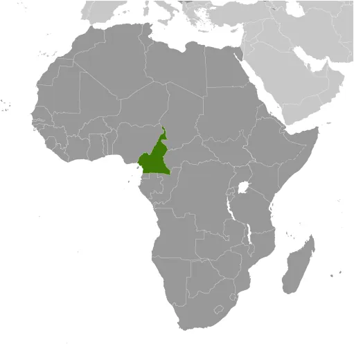 LOCATOR Map of Cameroon