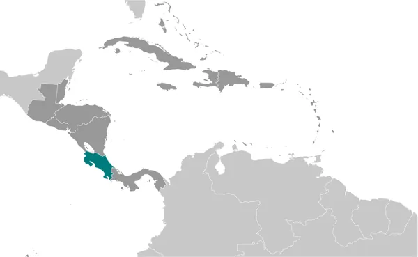 LOCATOR Map of Costa Rica
