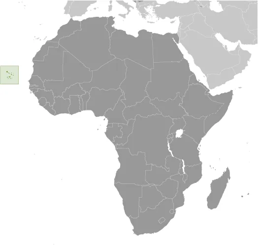 LOCATOR Map of Cabo Verde