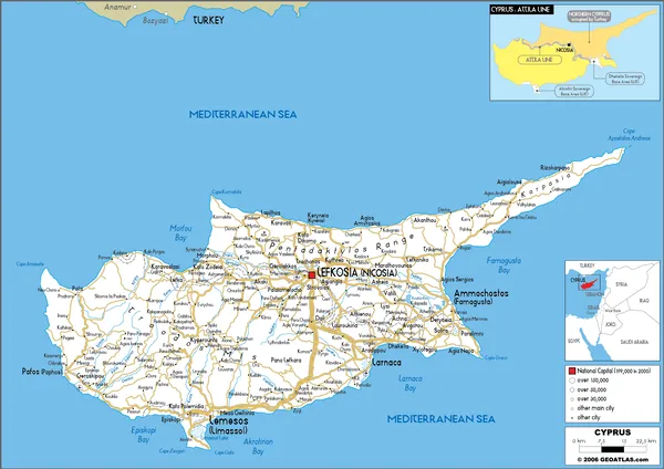 ROAD Map of Cyprus