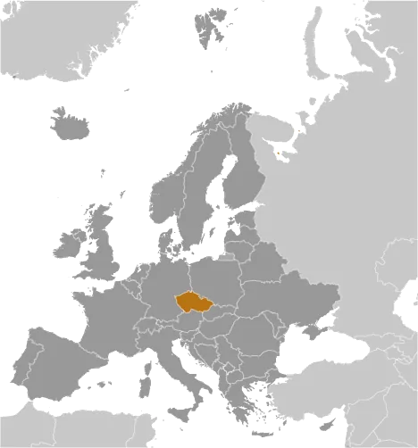 LOCATOR Map of Czechia