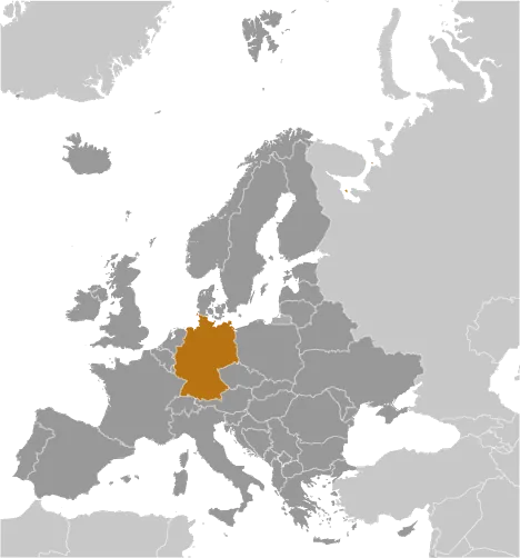 LOCATOR Map of Germany