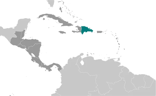 LOCATOR Map of the Dominican Republic