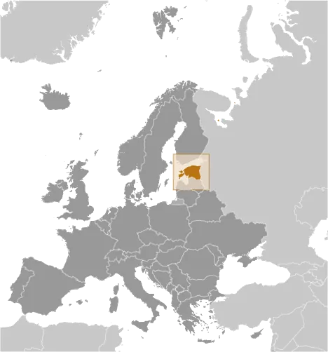LOCATOR Map of Estonia