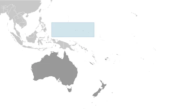 LOCATOR Map of Micronesia