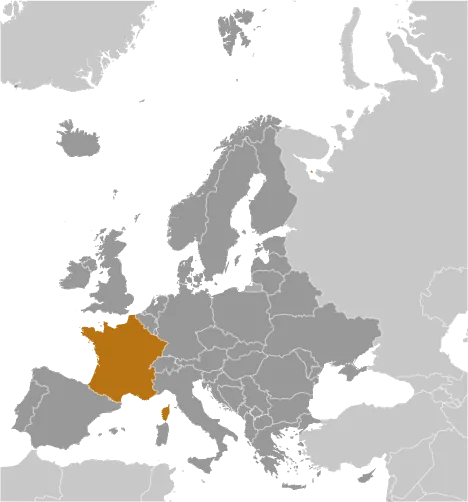LOCATOR Map of France