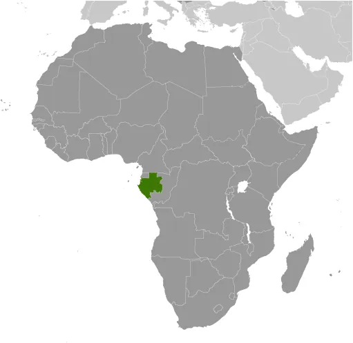 LOCATOR Map of Gabon