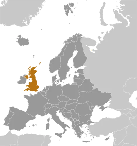 LOCATOR Map of the United Kingdom