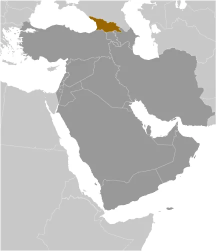 LOCATOR Map of Georgia