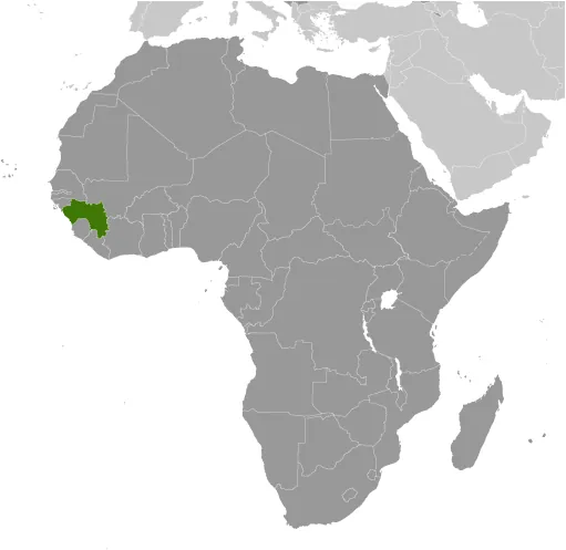 LOCATOR Map of Guinea