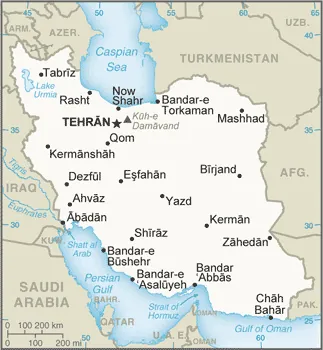 SIMPLE Map of Iran