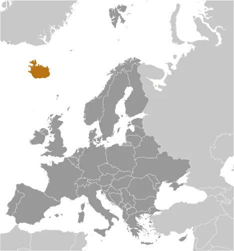 LOCATOR Map of Iceland