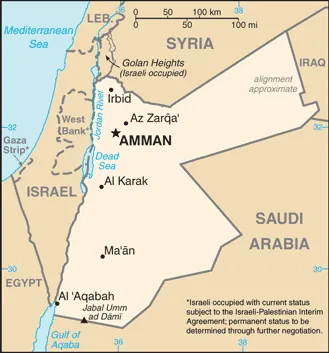SIMPLE Map of Jordan